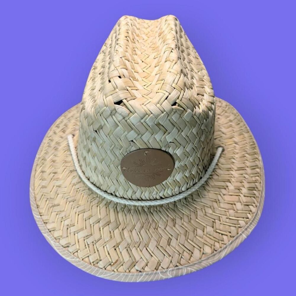 Alohas Cream and Tan Hat